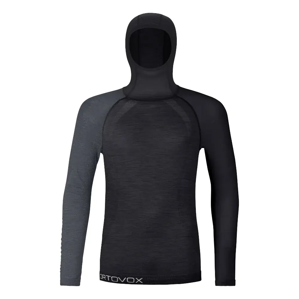 Heren functioneel shirt Ortovox 120 Competition Light Hoody Black Raven