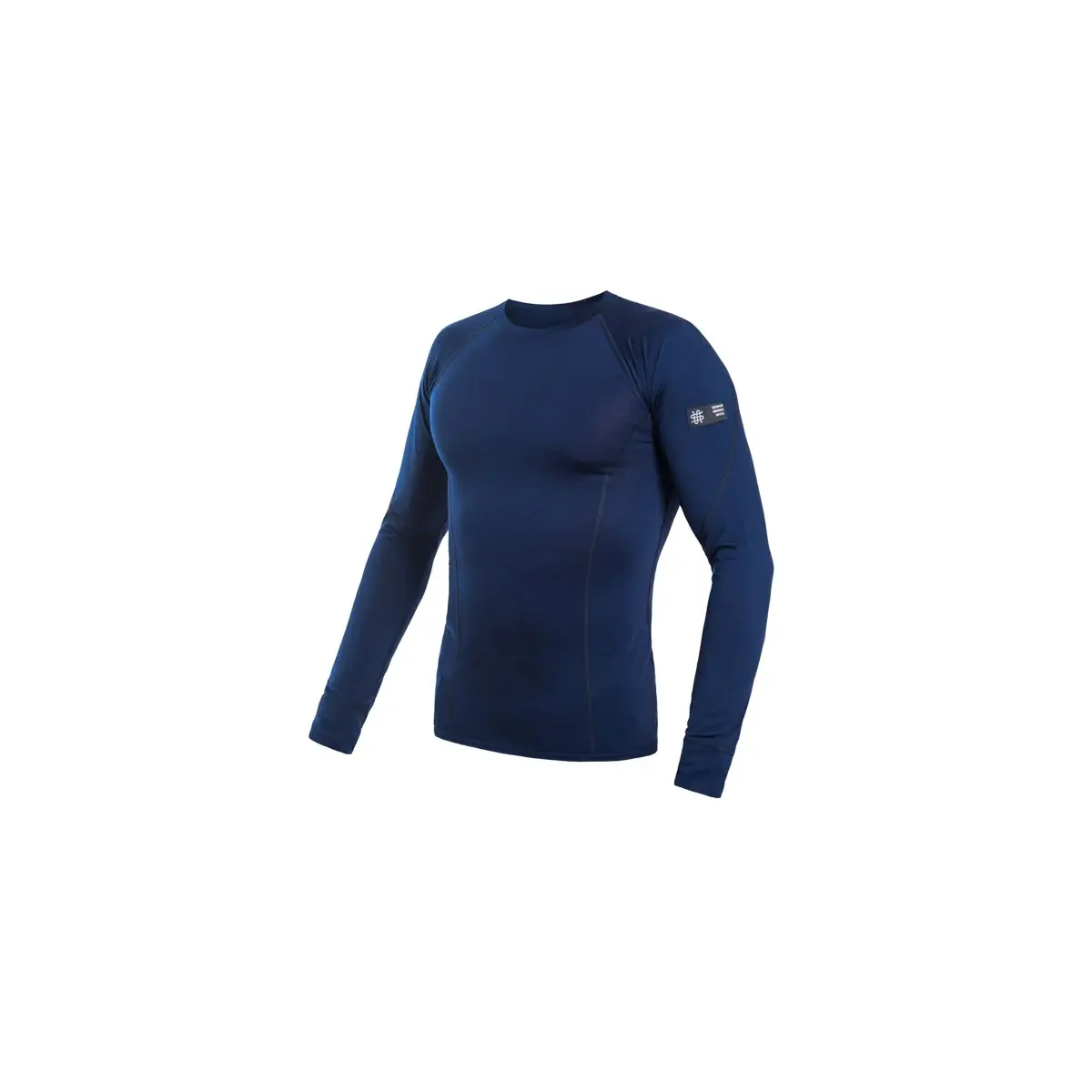 Heren functioneel shirt met lange mouwen Sensor Merino Active Deep blue