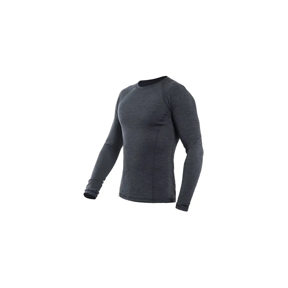 Sensor Heren functioneel shirt met lange mouwen Sensor Merino Bold Zwart