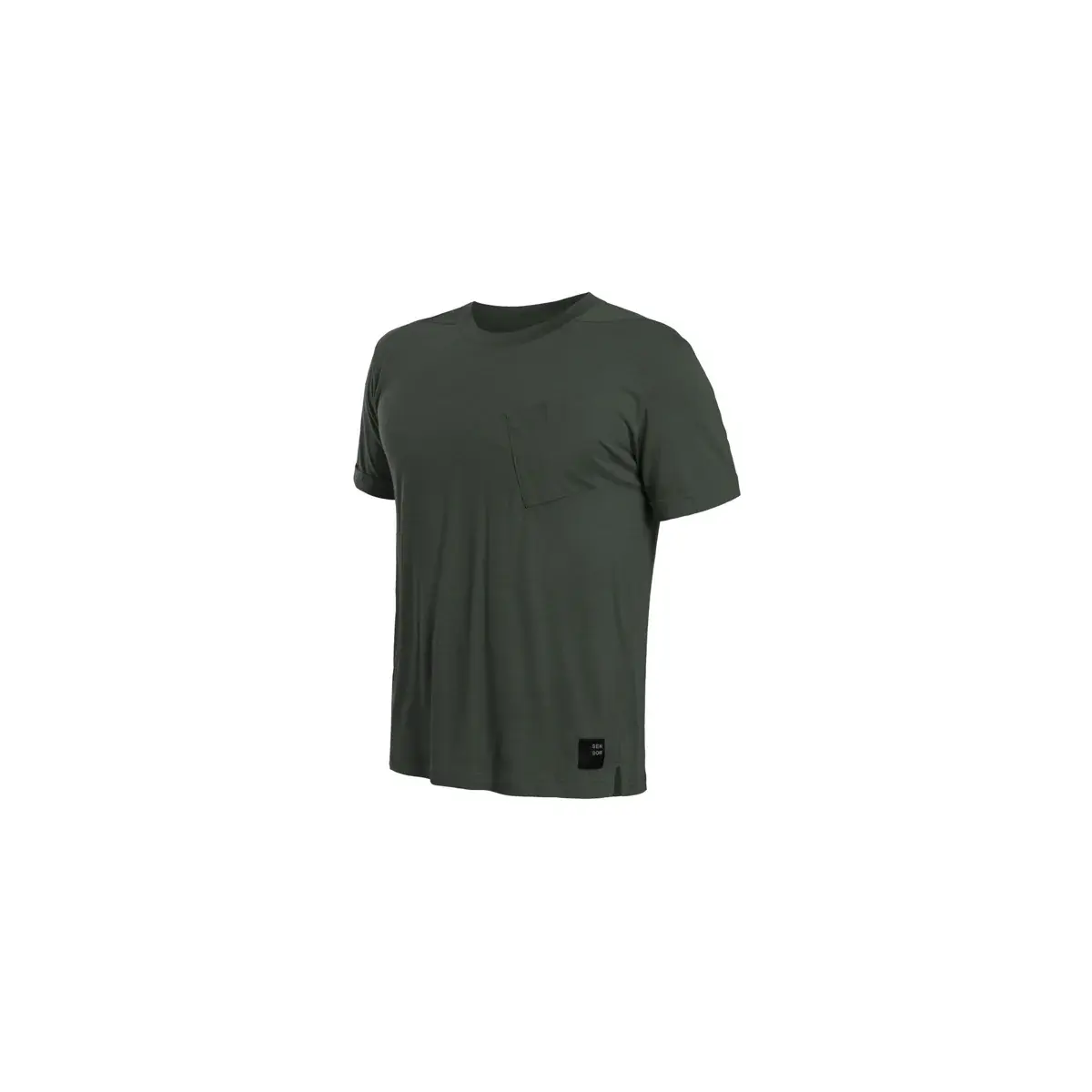 Heren functioneel shirt Sensor Merino Air Traveller Olive green