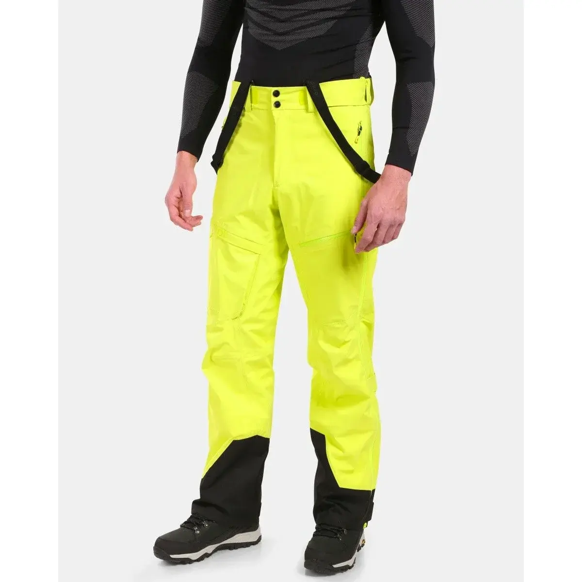 Kilpi Heren waterdichte hardshellbroek Kilpi LAZZARO-M lichtgroen