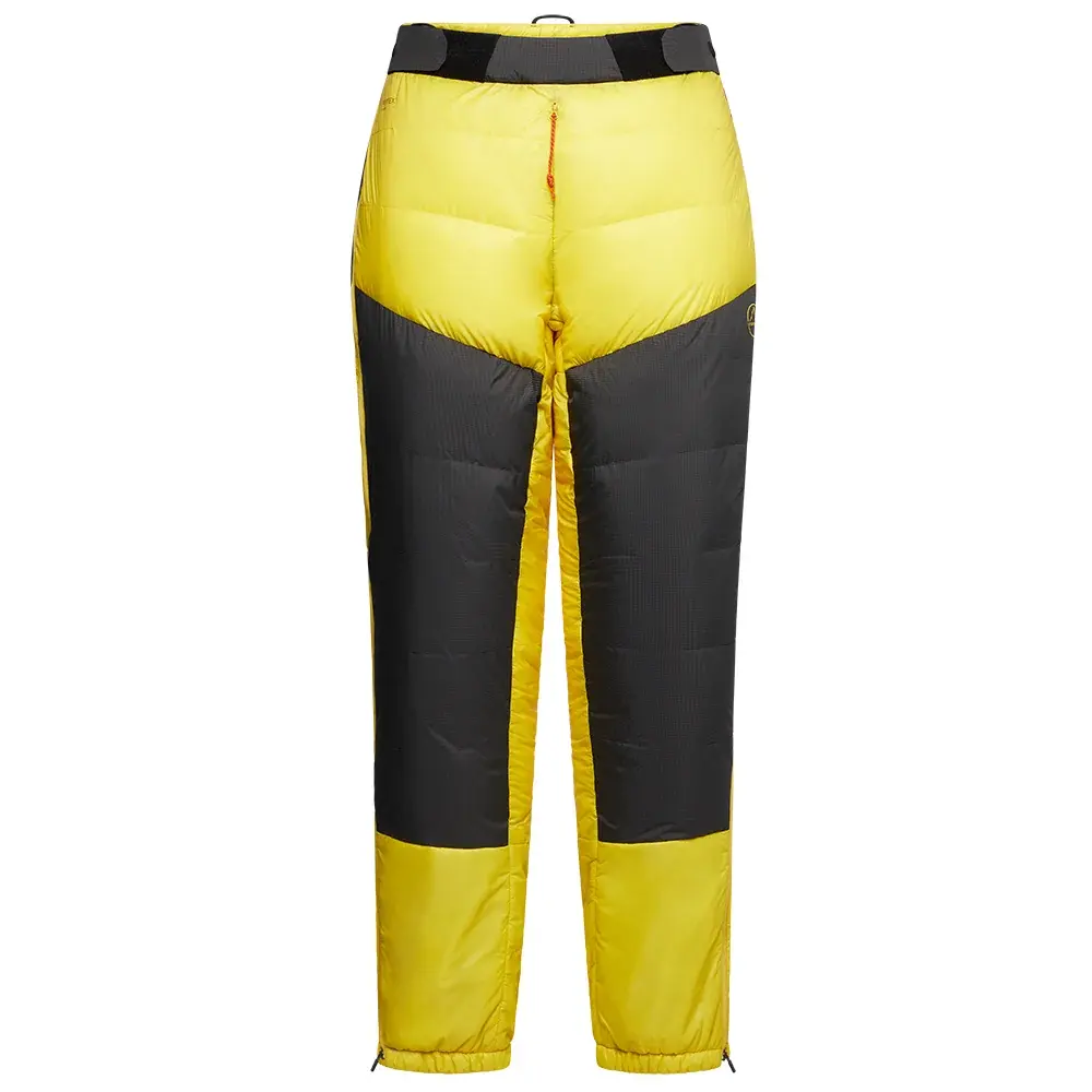 Herenbroek La Sportiva Olympus Tech Down Pant yellow/black