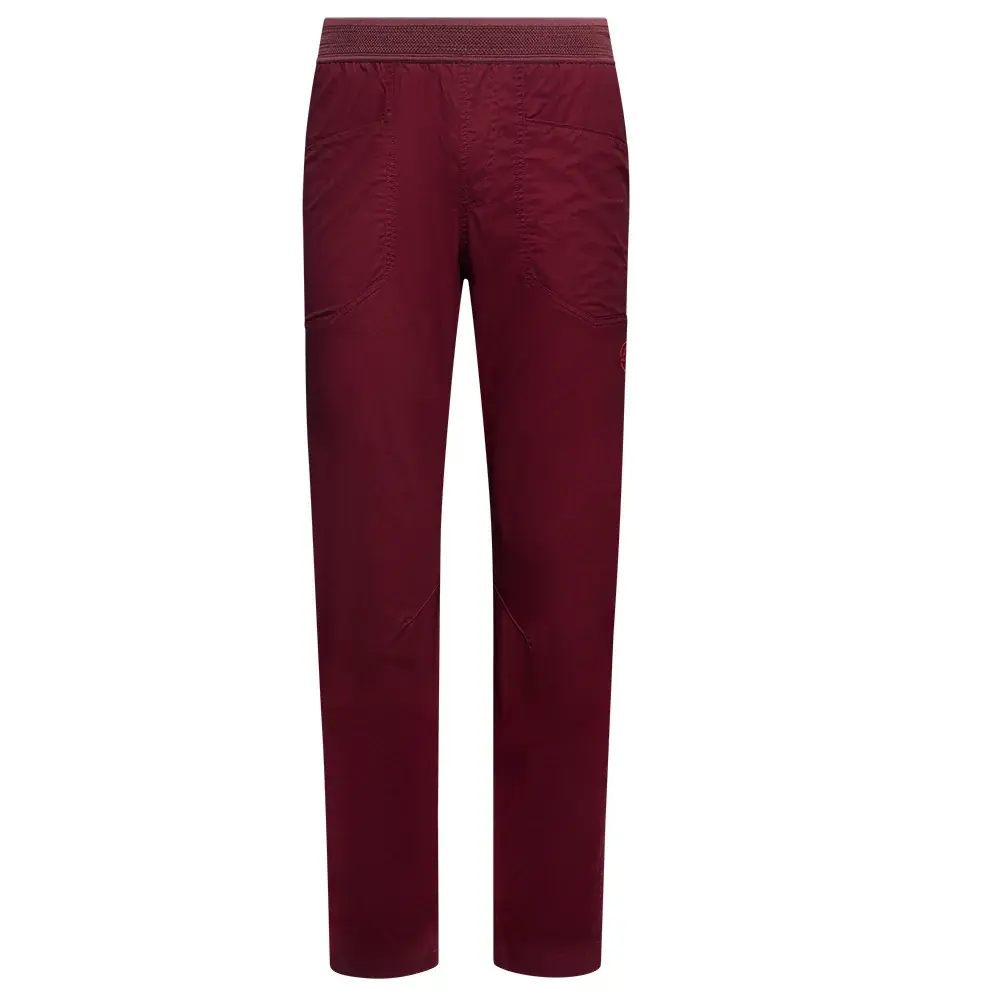 Herenbroek La Sportiva Roots Pants redwood/mountain red