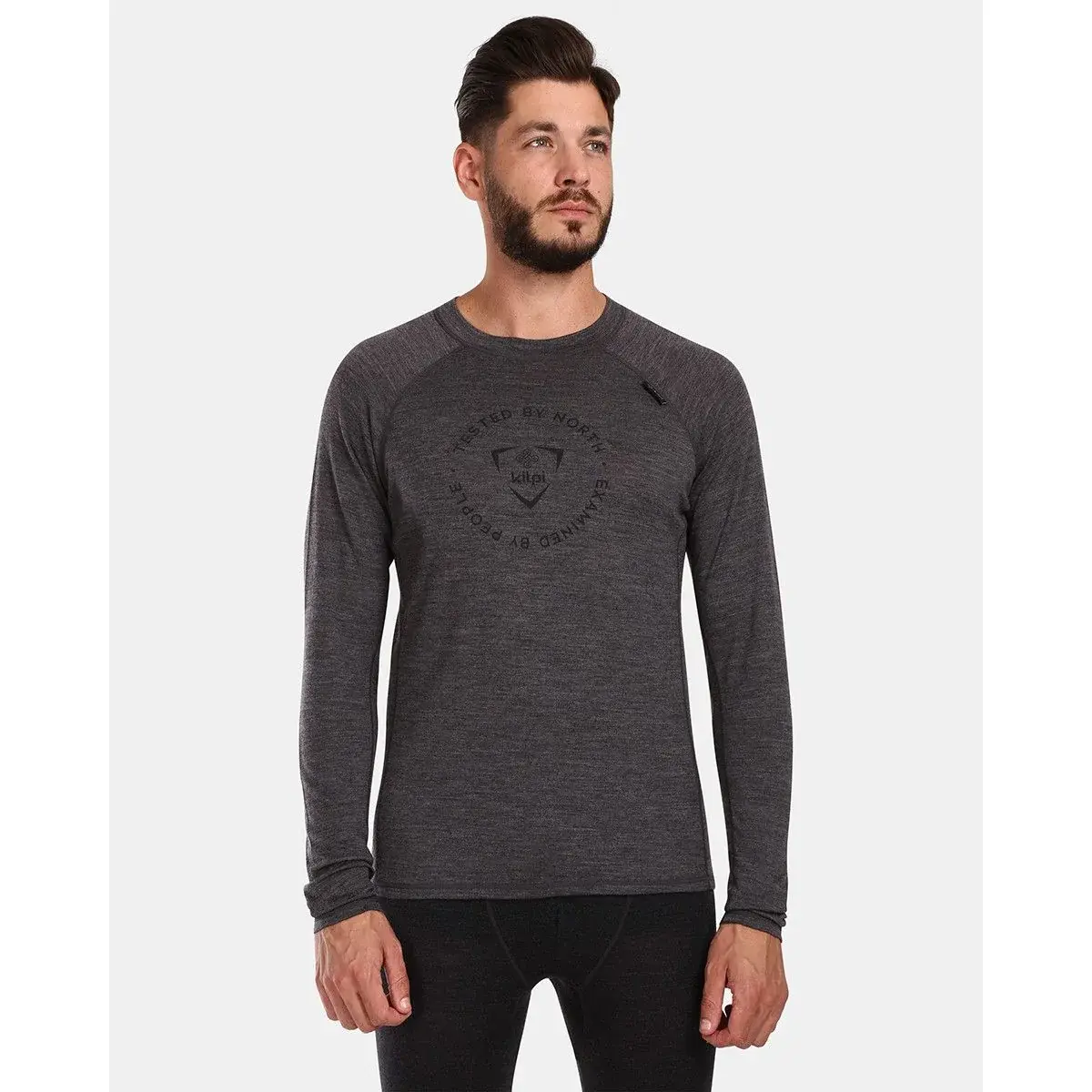 Heren thermokleding Kilpi Mavora Top-M donkergrijs