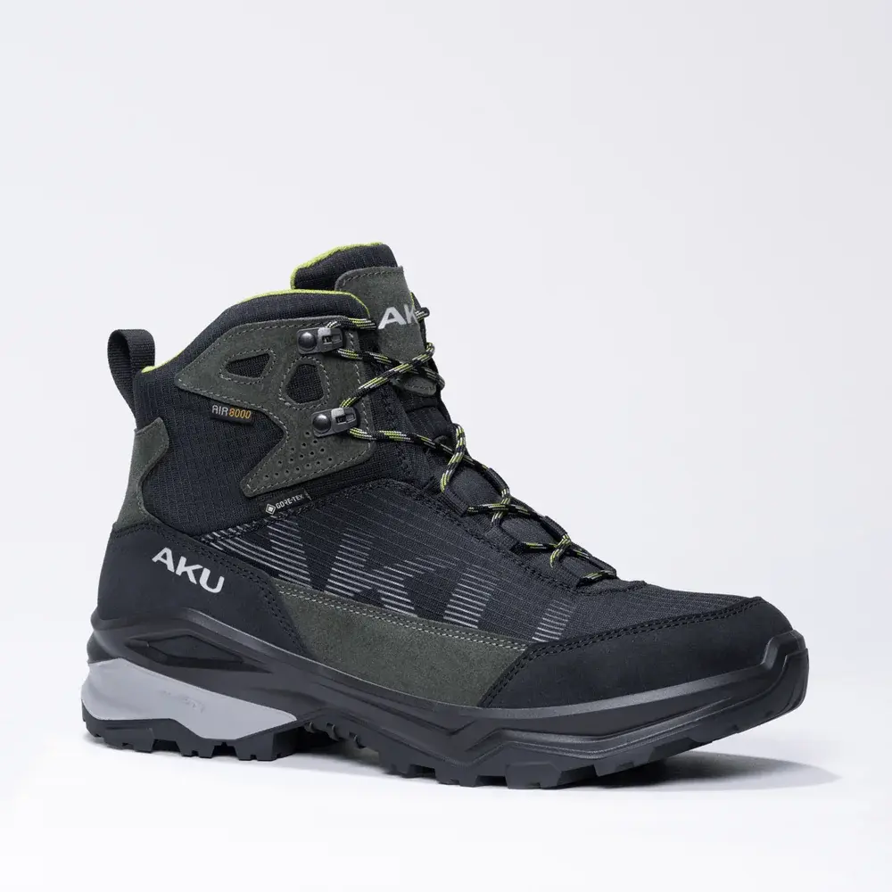 AKU Heren hoge wandelschoenen AKU Man ADAPTA LIGHT GTX BLACK/GREEN