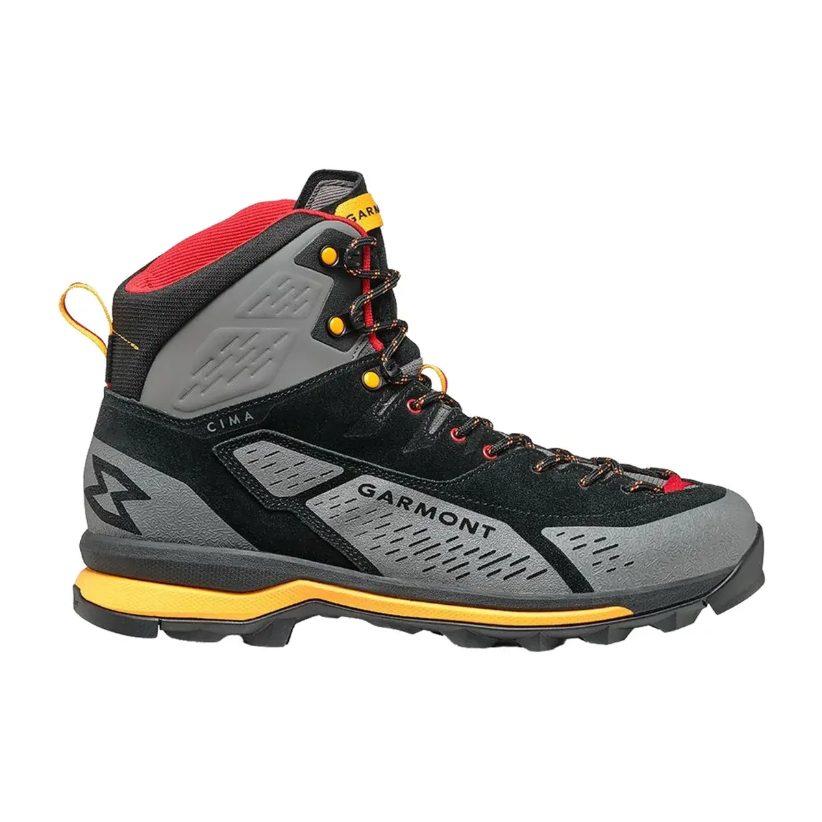 Heren hoge wandelschoenen Garmont CIMA WP black/garmont orange