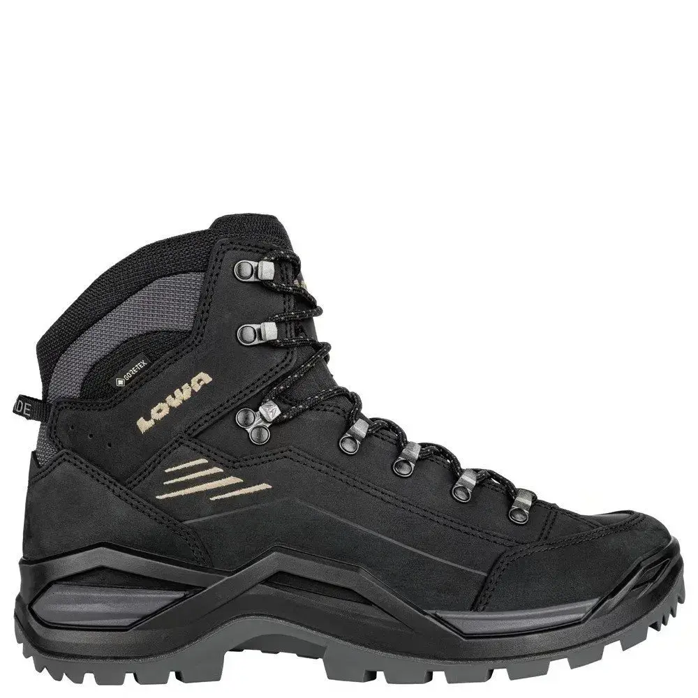 Heren hoge wandelschoenen Lowa Renegade EVO GTX MID black/dune