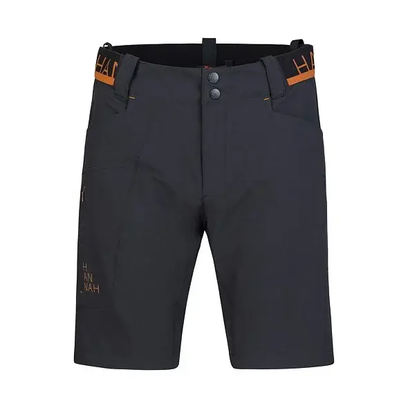 Heren korte broek Hannah Nairi II anthracite (orange)