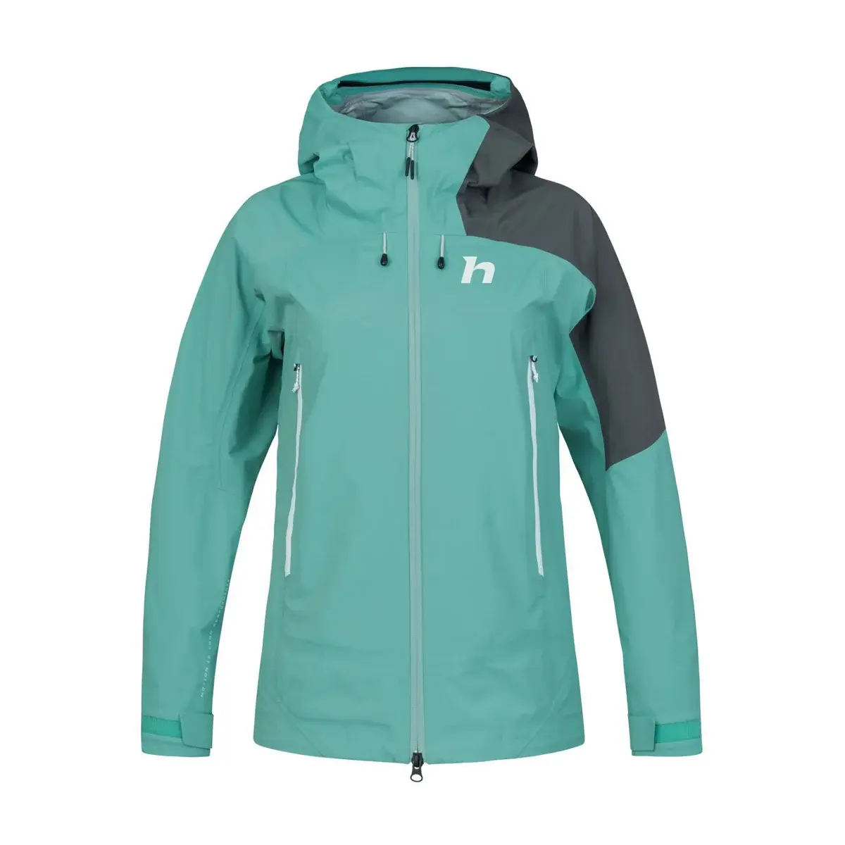 Hannah Dames functionele jas Hannah Adelaide wasabi/asphalt