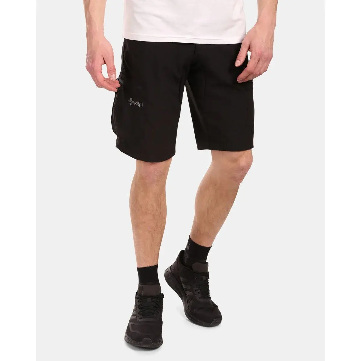 Heren outdoorshorts Kilpi Asher-M zwart