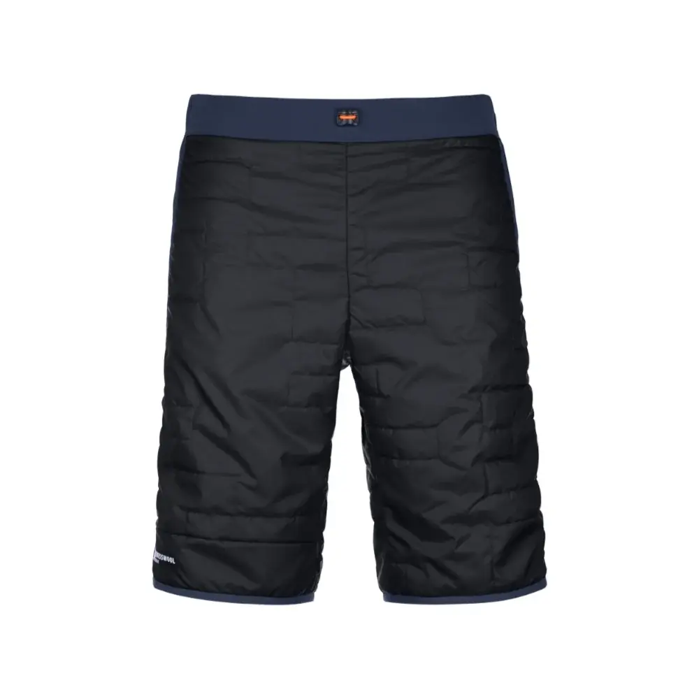 Heren gevoerde korte broek Ortovox Piz Boe Shorts Black Raven