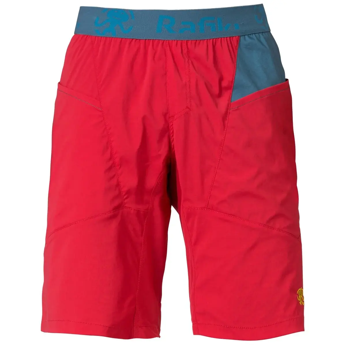 Heren korte broek Rafiki Megos rood