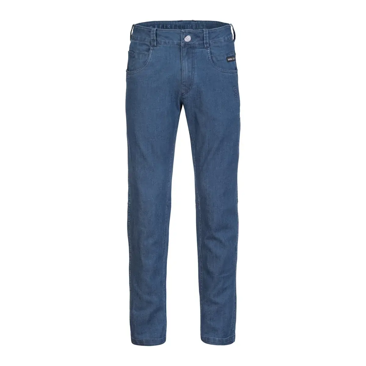 Heren klimjeans Rafiki Aran Dark blue denim