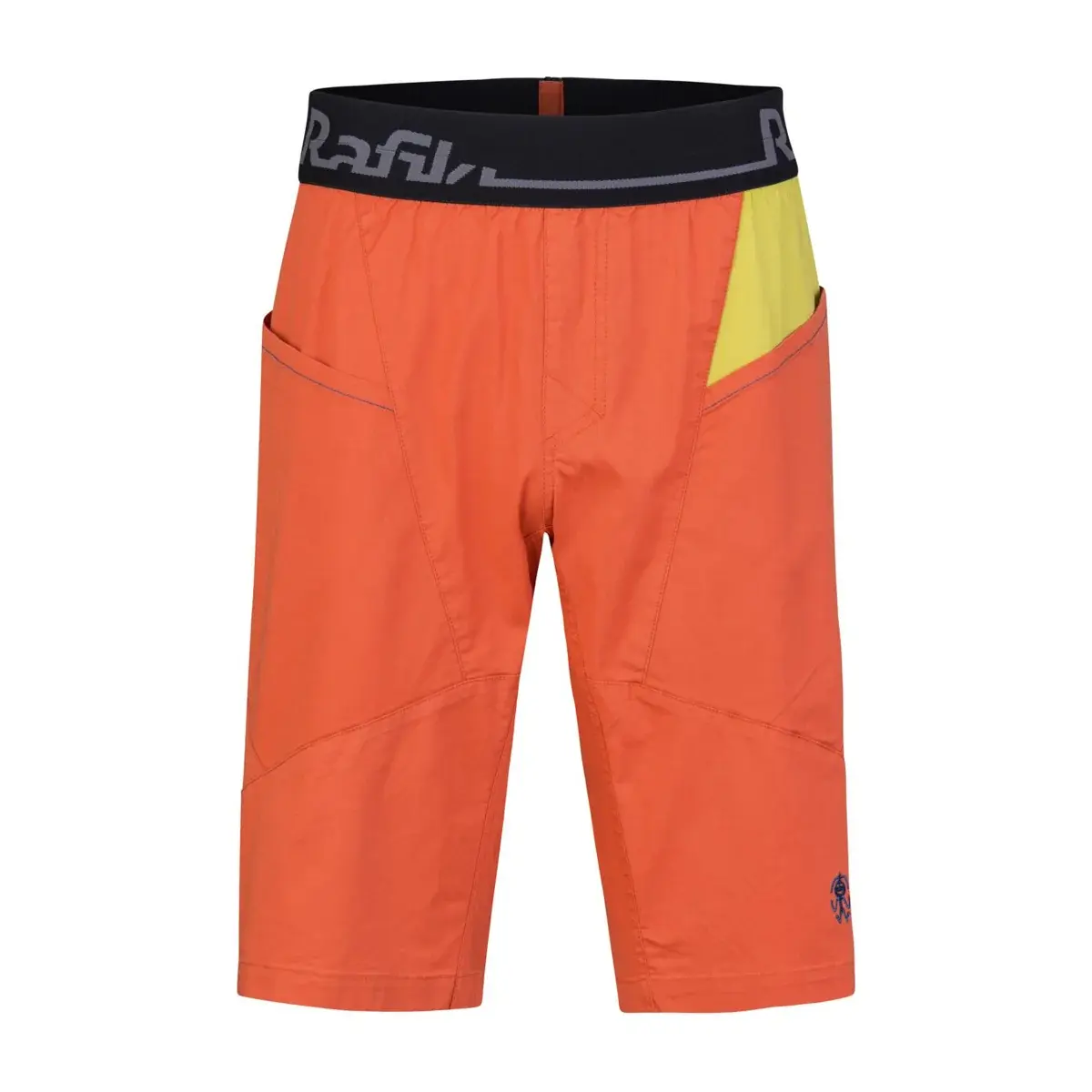 Heren klimshorts Rafiki Megos red clay/cress