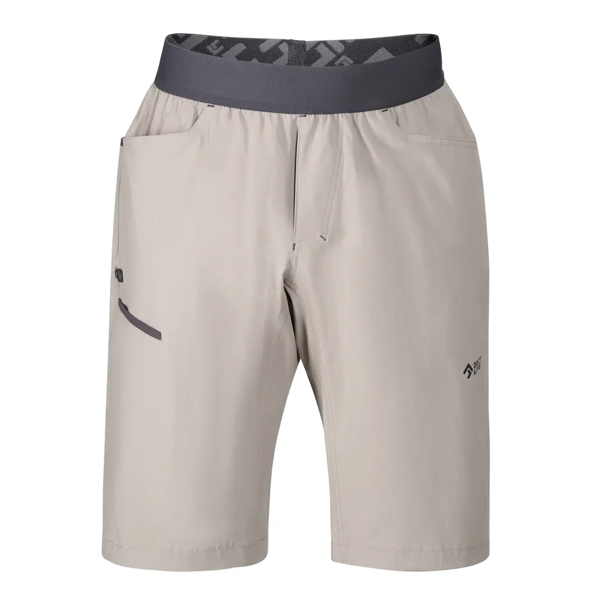 Heren korte klimbroek Direct Alpine SOLO SHORTS stone