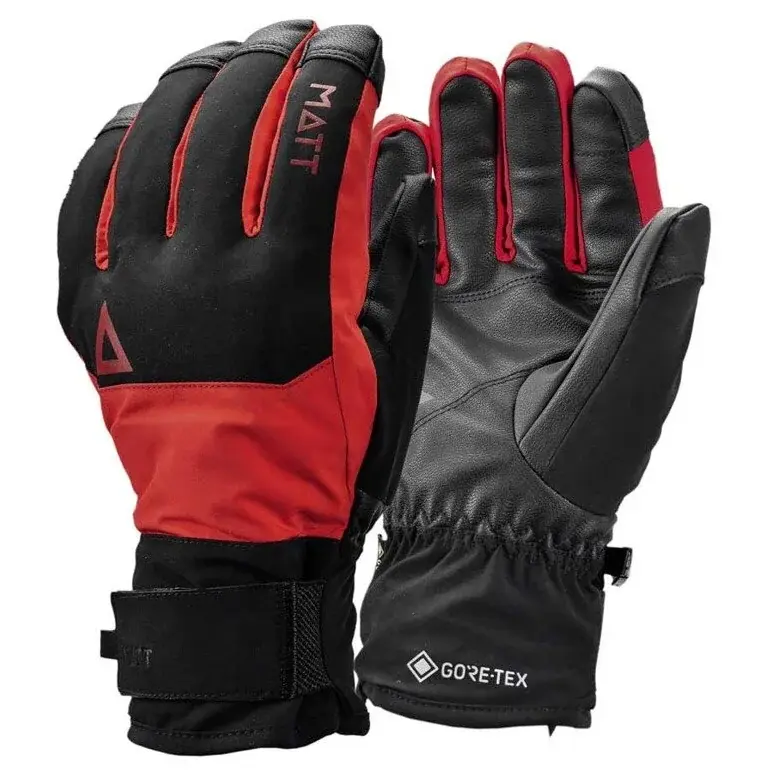 MATT Heren membraanhandschoenen MATT Rob Gore-Tex red
