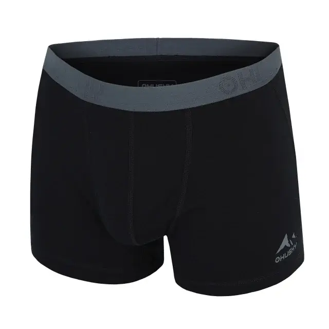 Husky Heren merino boxershorts Husky MEX M black, maat