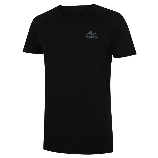 Husky Heren merinoshirt Husky Mersa M black