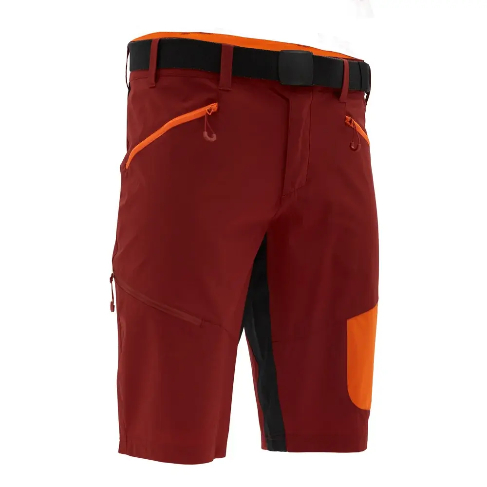 Silvini Heren MTB-shorts Silvini Rango Pro merlot-orange