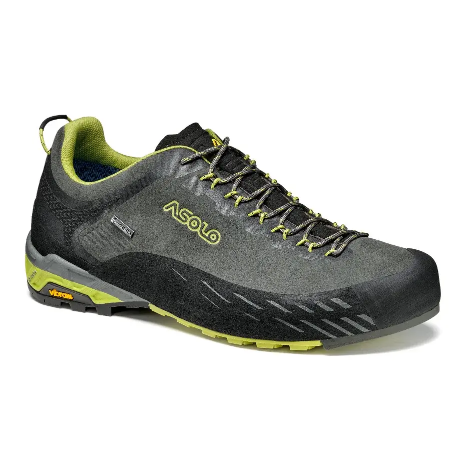 Asolo Heren approachschoenen Asolo Eldo Lth GV MM graphite/green oasis