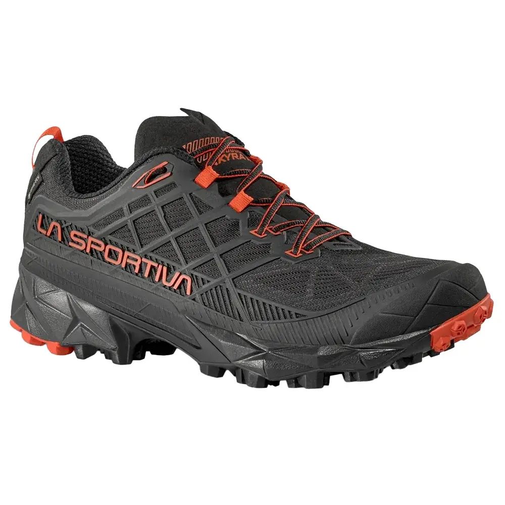 La Sportiva Heren lage schoenen La Sportiva Akyra II GTX black/cherry tomato