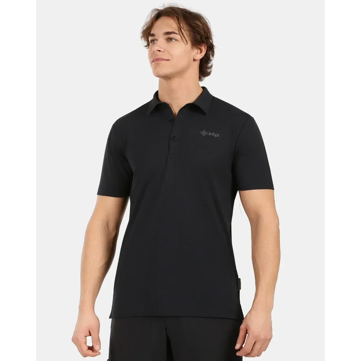 Kilpi Heren poloshirt Kilpi OLIVA-M zwart