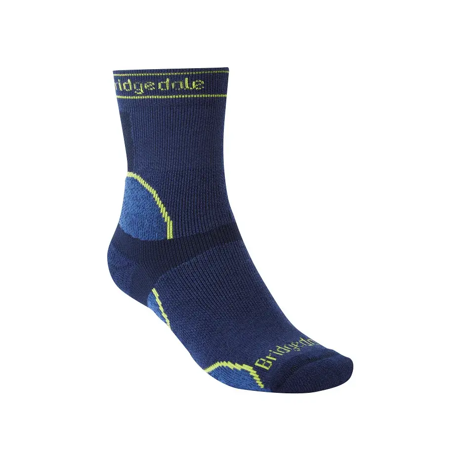 Bridgedale Heren hardloopsokken Bridgedale Trail RUn MW T2 MS Crew navy