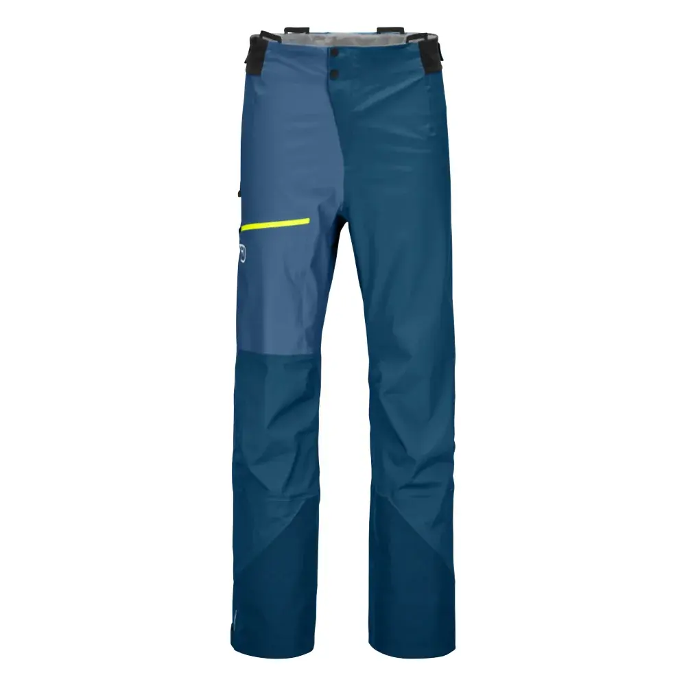 Heren toerskibroek Ortovox Ortler Pants Petrol blue