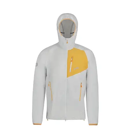 Direct Alpine Heren softshelljas Direct Alpine Dru Light Grey/mango