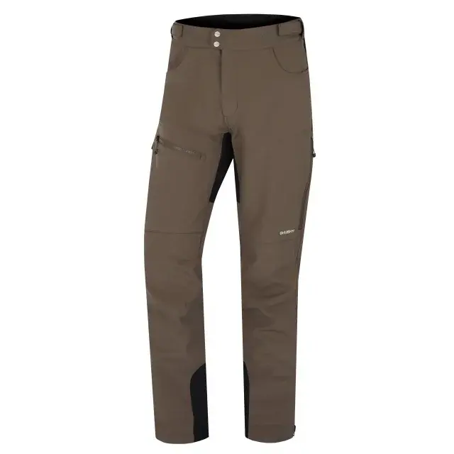 Heren softshellbroek Husky Broek KESON M brown, maat