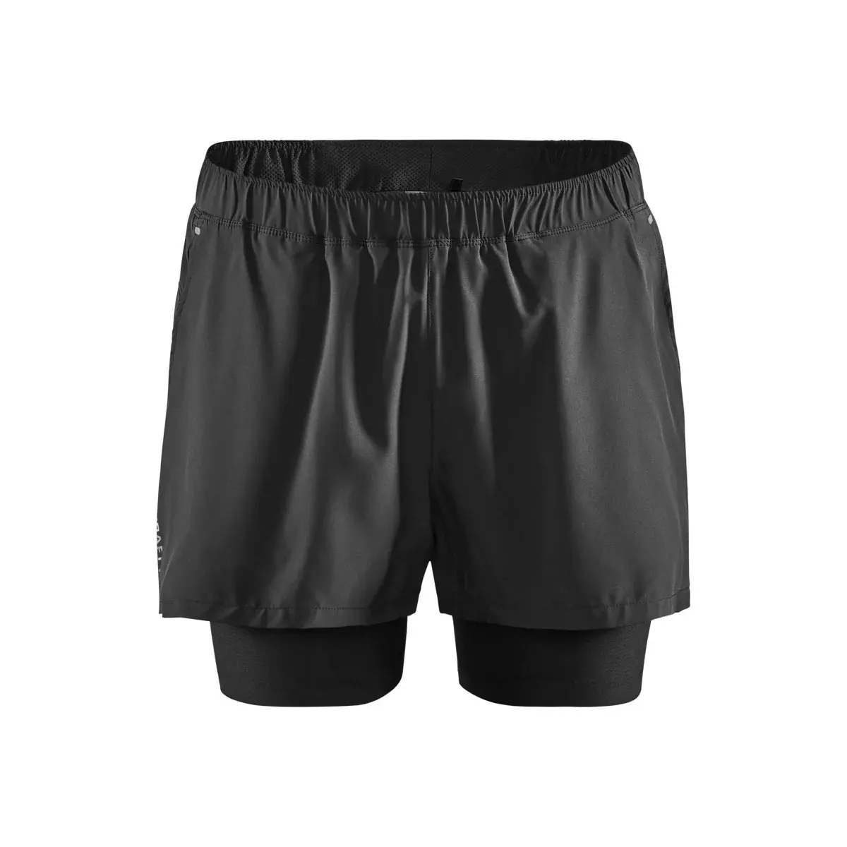 Craft Heren hardloopshorts CRAFT ADV Essence 2v1 zwart