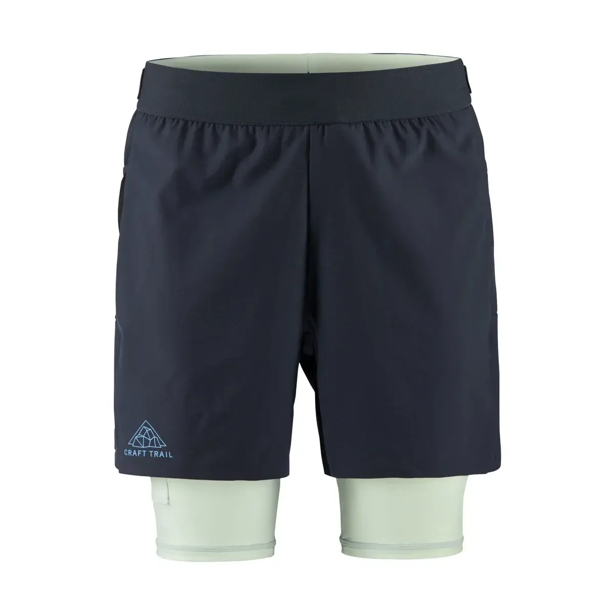 Craft Heren korte broek Craft PRO Trail 2in1 blauw