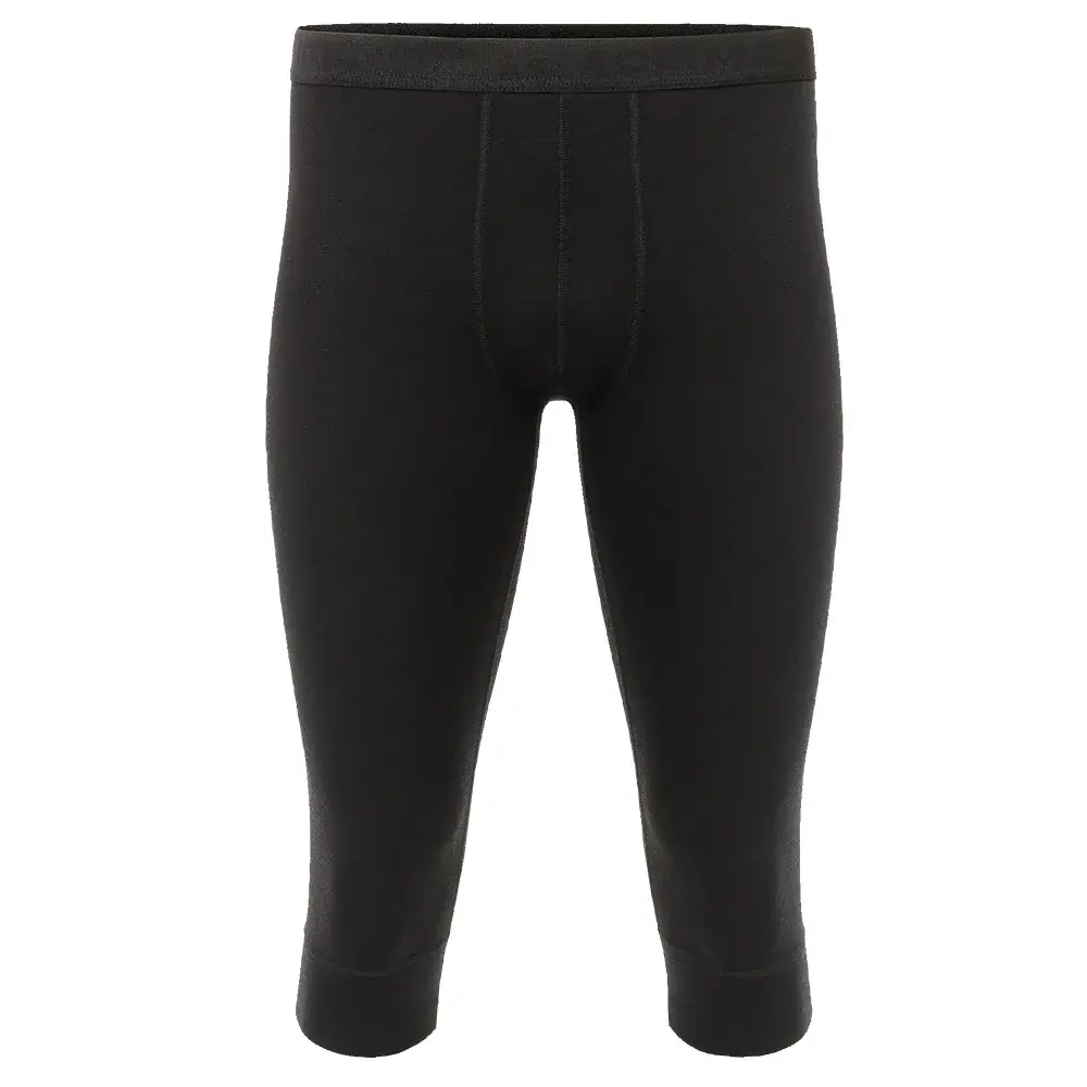 Aclima Heren thermobroek Aclima WarmWool 3/4 Longs Men jet black