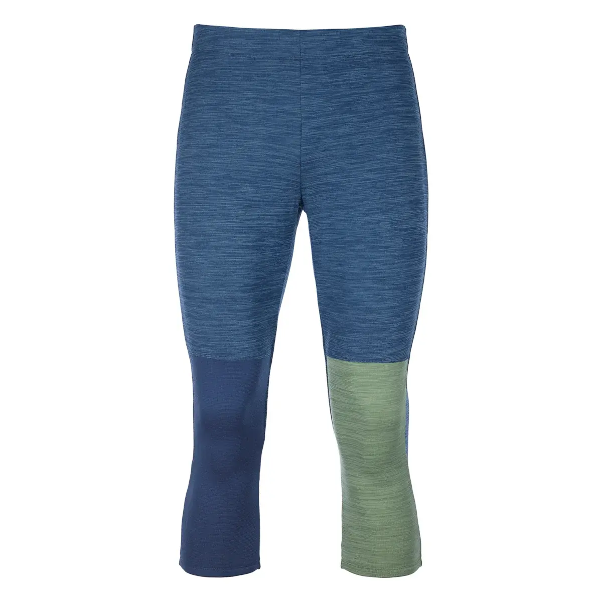 Ortovox Heren thermobroek Ortovox Fleece Light Short Pants night blue blend