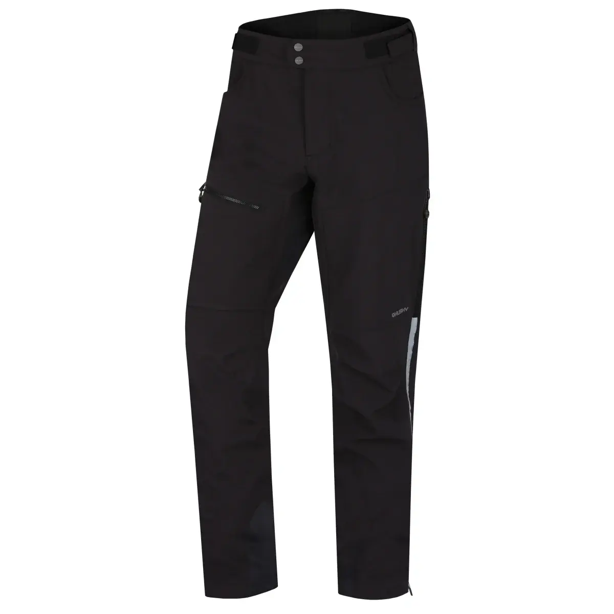 Heren warme softshellbroek Husky Keson L black