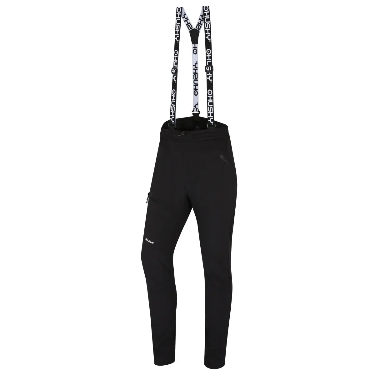 Heren warme softshellbroek Husky Kixes M black