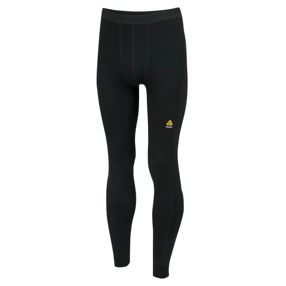 Aclima Heren thermobroek Aclima WarmWool Longs Man jet black