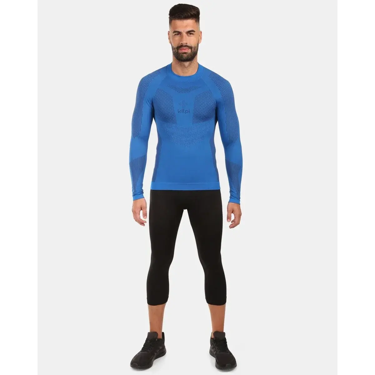 Heren thermoshirt Kilpi NATHAN-M blauw