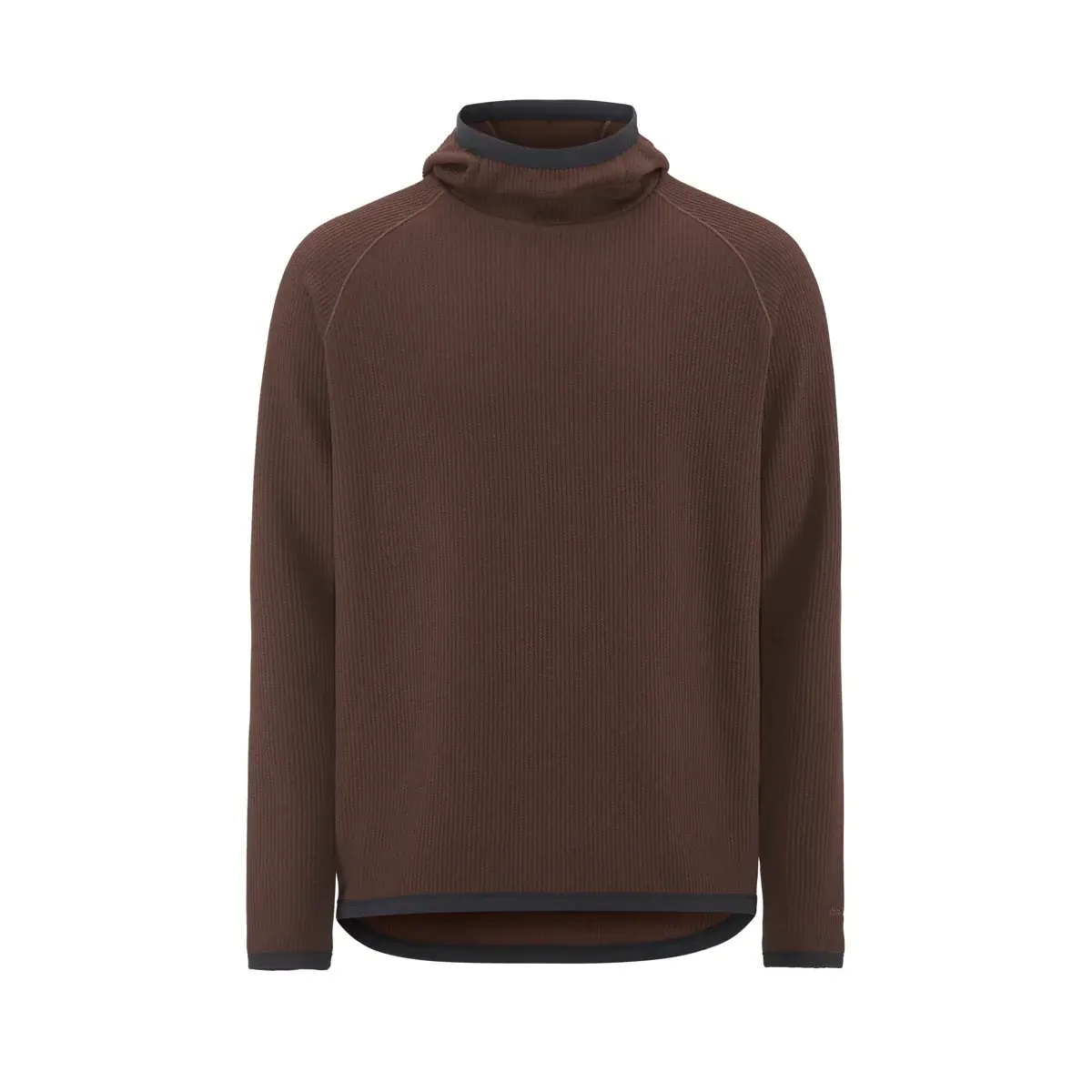 Heren thermoshirt Craft Grid Hood bruin