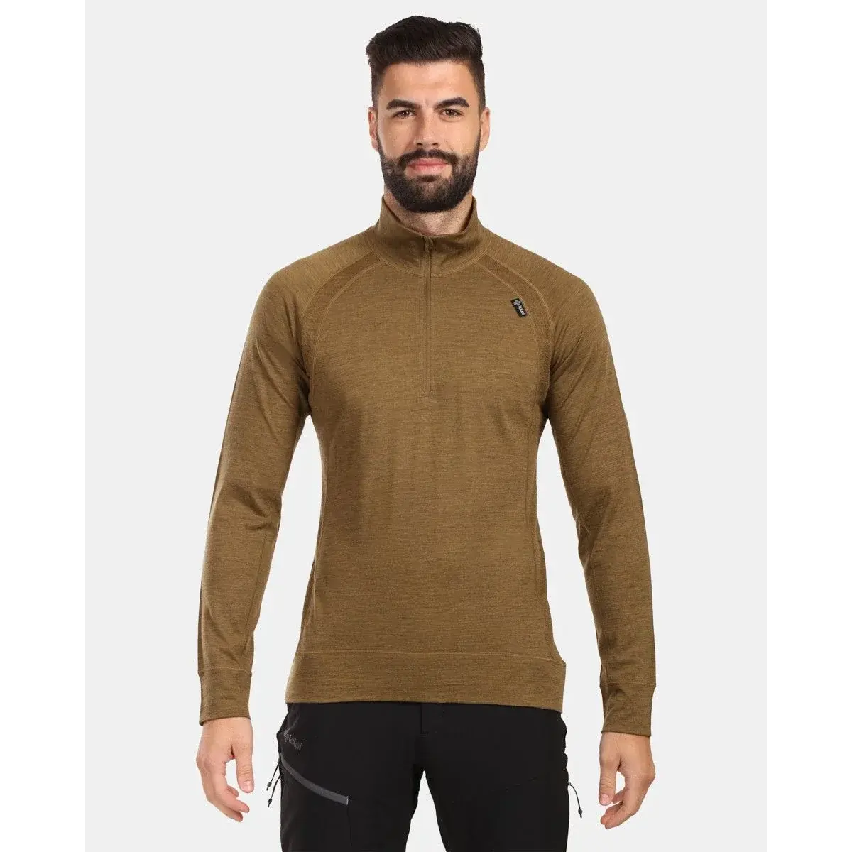 Kilpi Heren thermoshirt Kilpi JAGER-M bruin