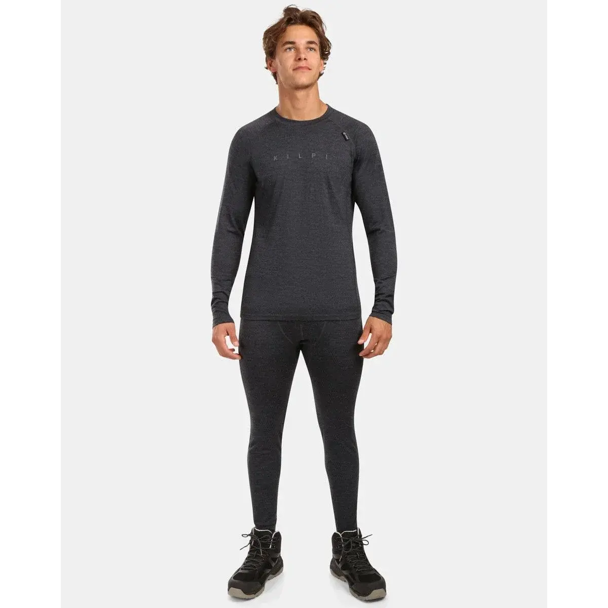 Heren thermoshirt Kilpi MAVORA TOP-M zwart