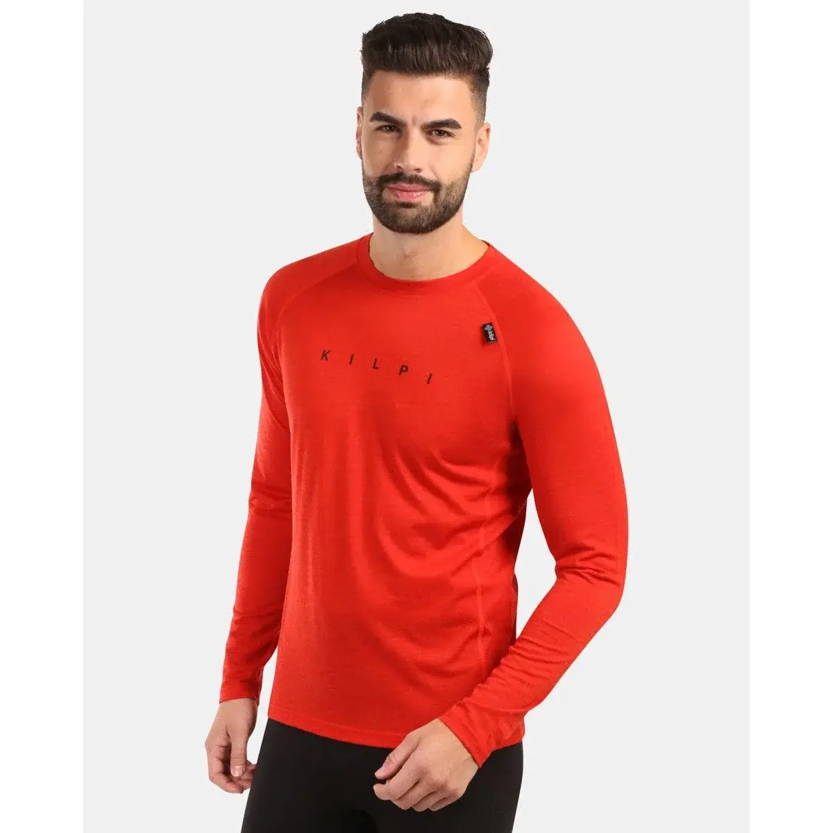 Heren thermoshirt Kilpi MAVORA TOP-M rood