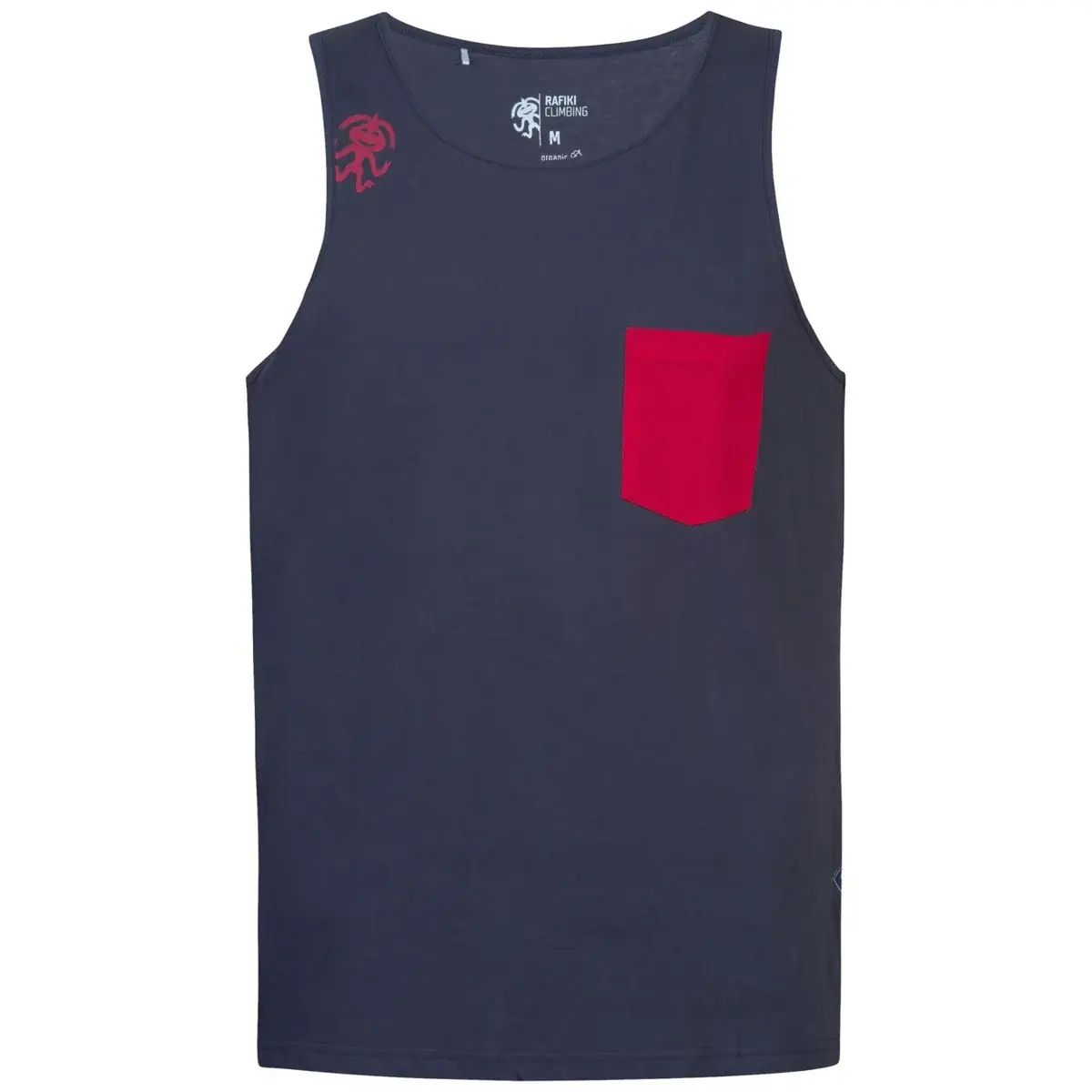 Herentanktop Rafiki Slab LT india ink