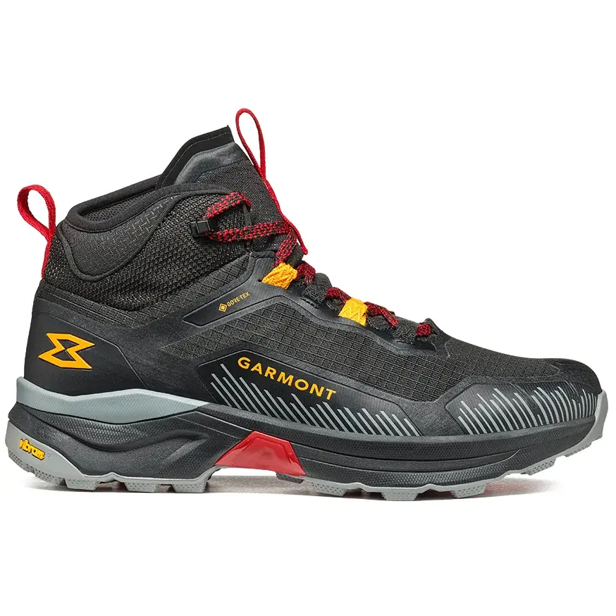 Garmont Heren trekkingschoenen Garmont Engage Mid GTX black/garmont orange