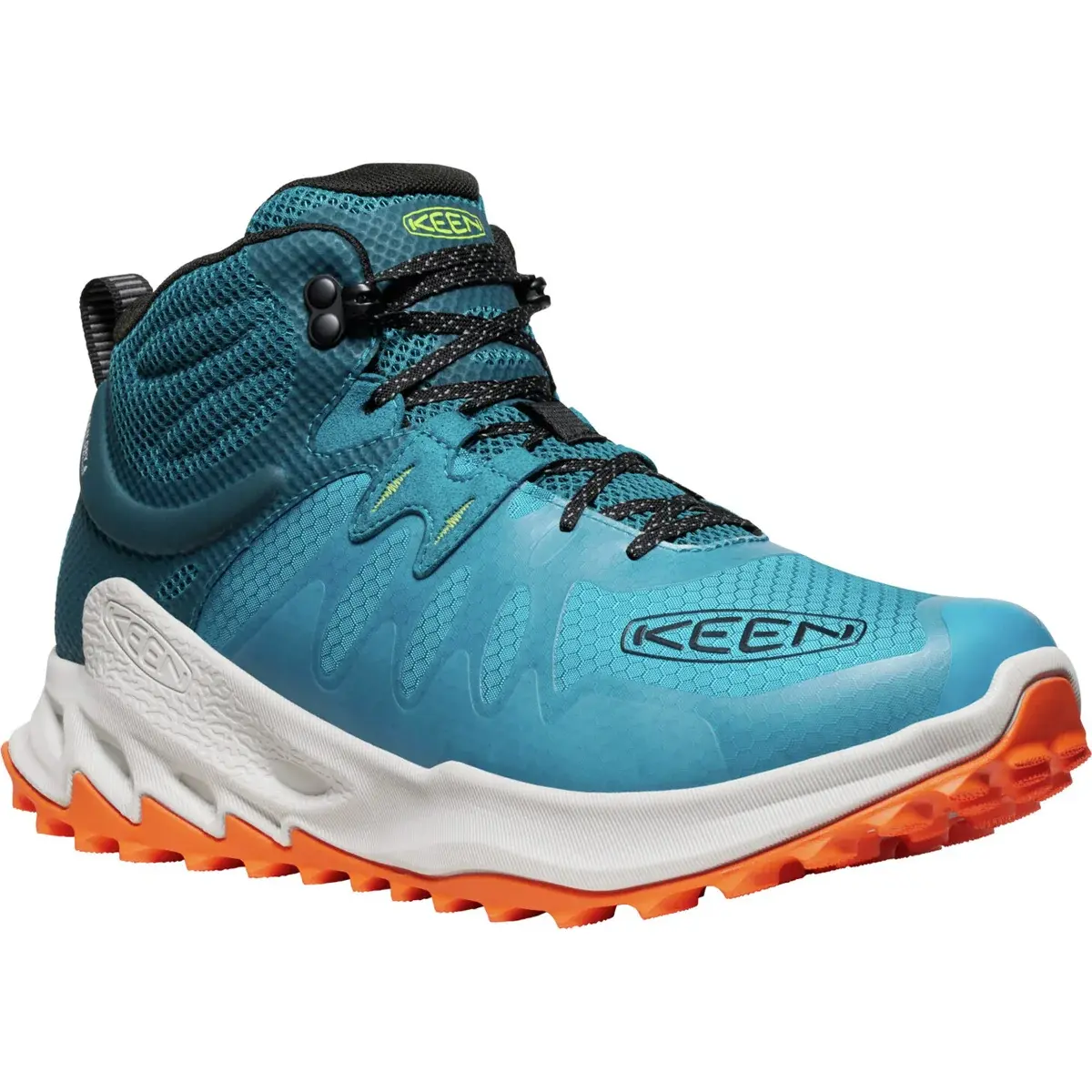 KEEN Heren trekkingschoenen KEEN Zionic Mid WP Men Fjord blue/evening primrose