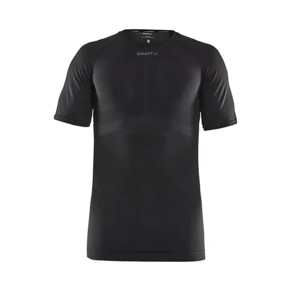 Heren functioneel shirt met korte mouwen Craft Active Intensity zwart