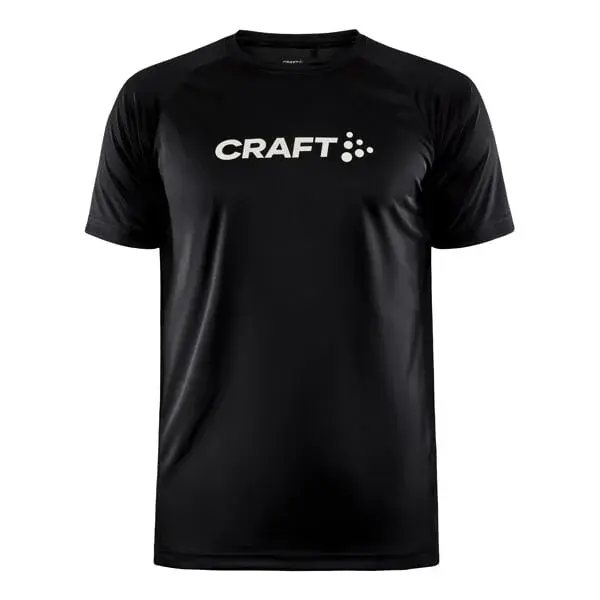 Herenshirt Craft Core Unify Logo zwart