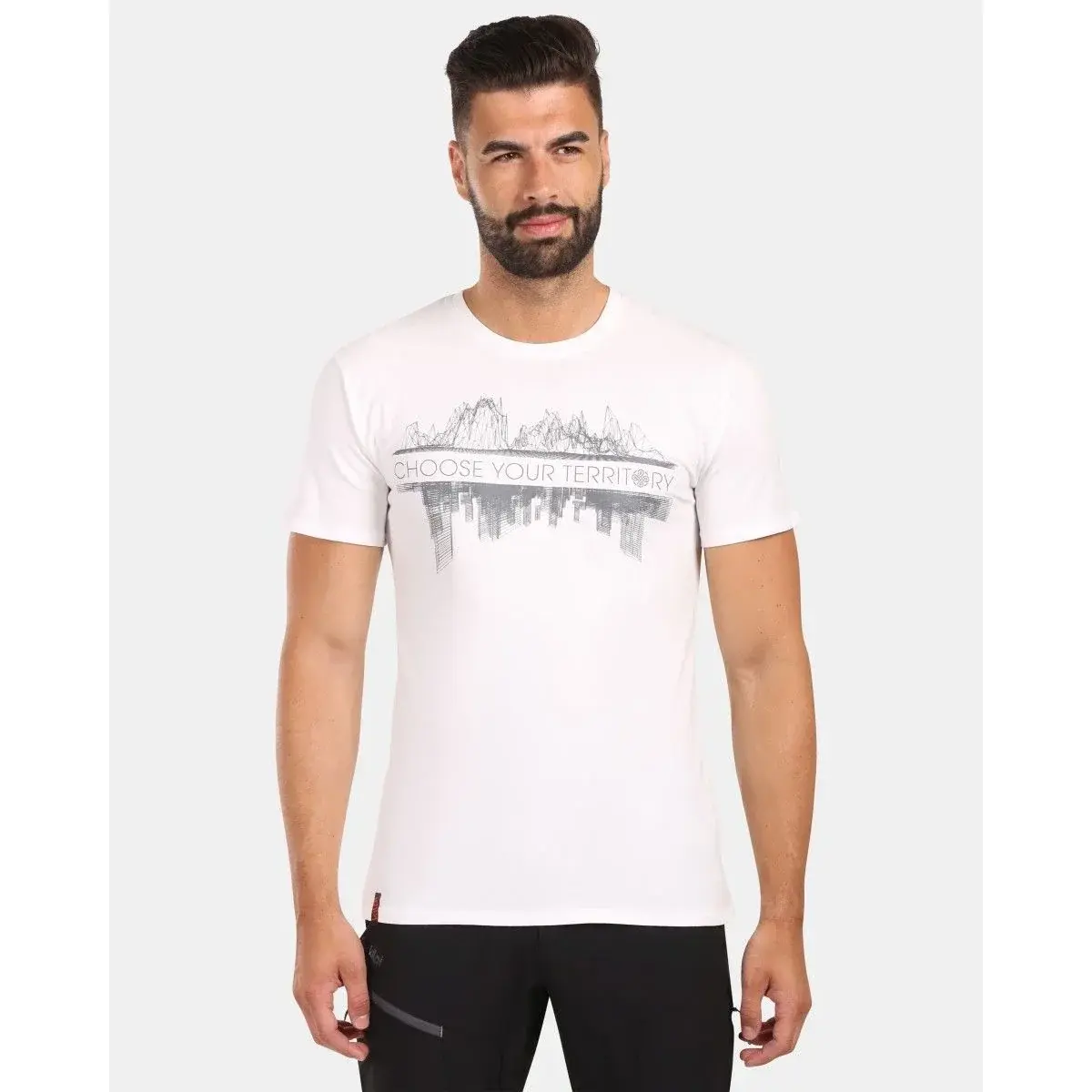 Kilpi Herenshirt Kilpi DISCOVER-M 2025 wit