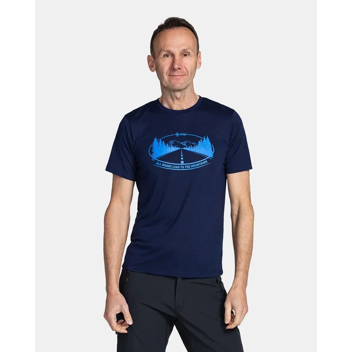 Herenshirt Kilpi Garove-M donkerblauw