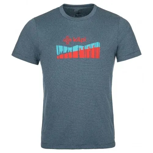 Heren outdoorshirt Kilpi Giacinto-M turquoise